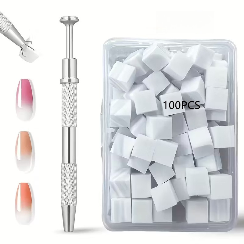 ミニネイルスポンジパフ＆ネイルグリップクリップ。グラデーショ - Nail Art Ombre のレビューと価格