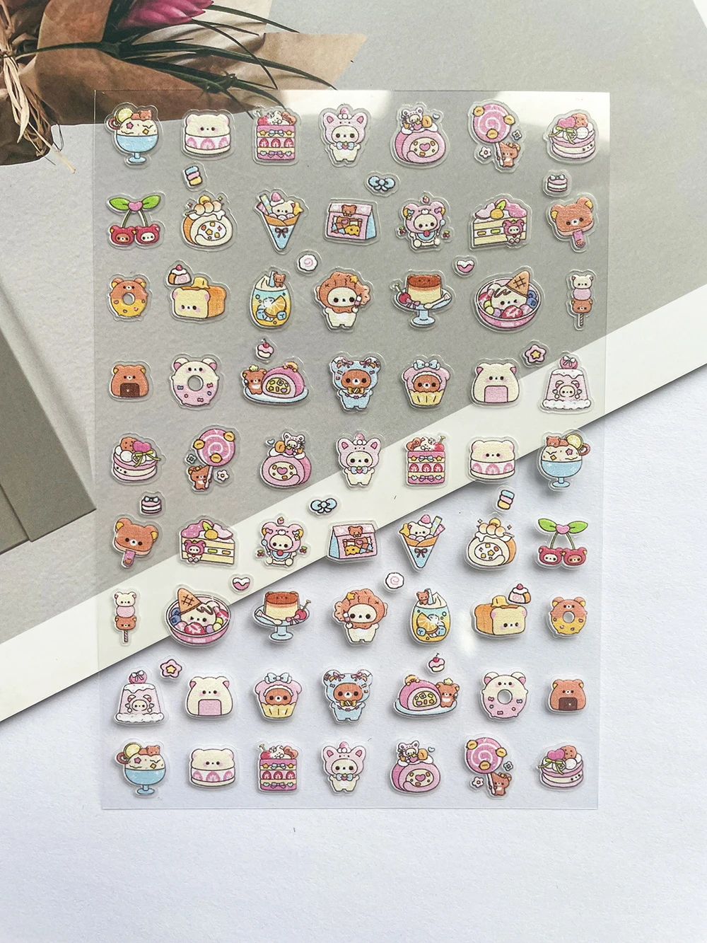 Pvc スーパーミニピンクリラックマポスター商品ステッカーネ - Nail Art Pink のレビューと価格
