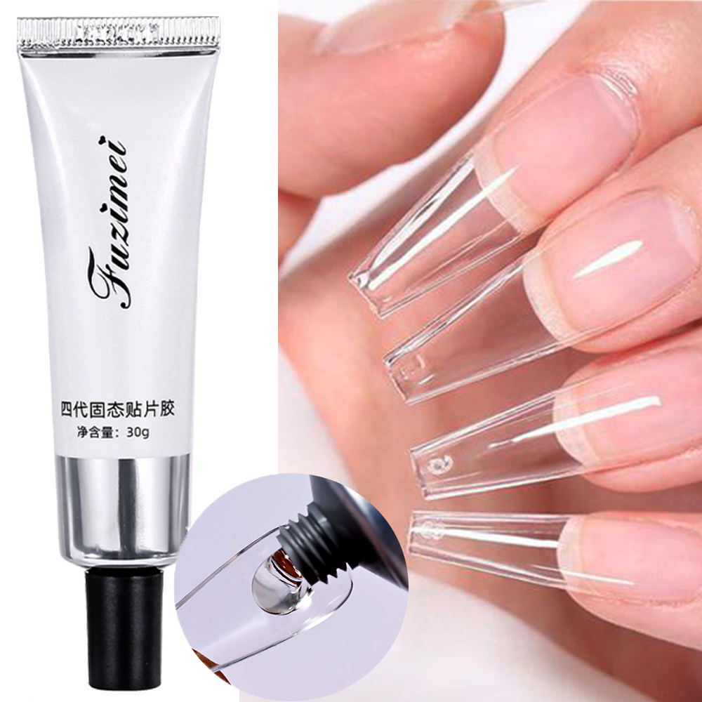 非常に強い偽の爪の接着剤,透明なフィンガーフォーム,接着剤, - Nail Art Ombre のレビューと価格