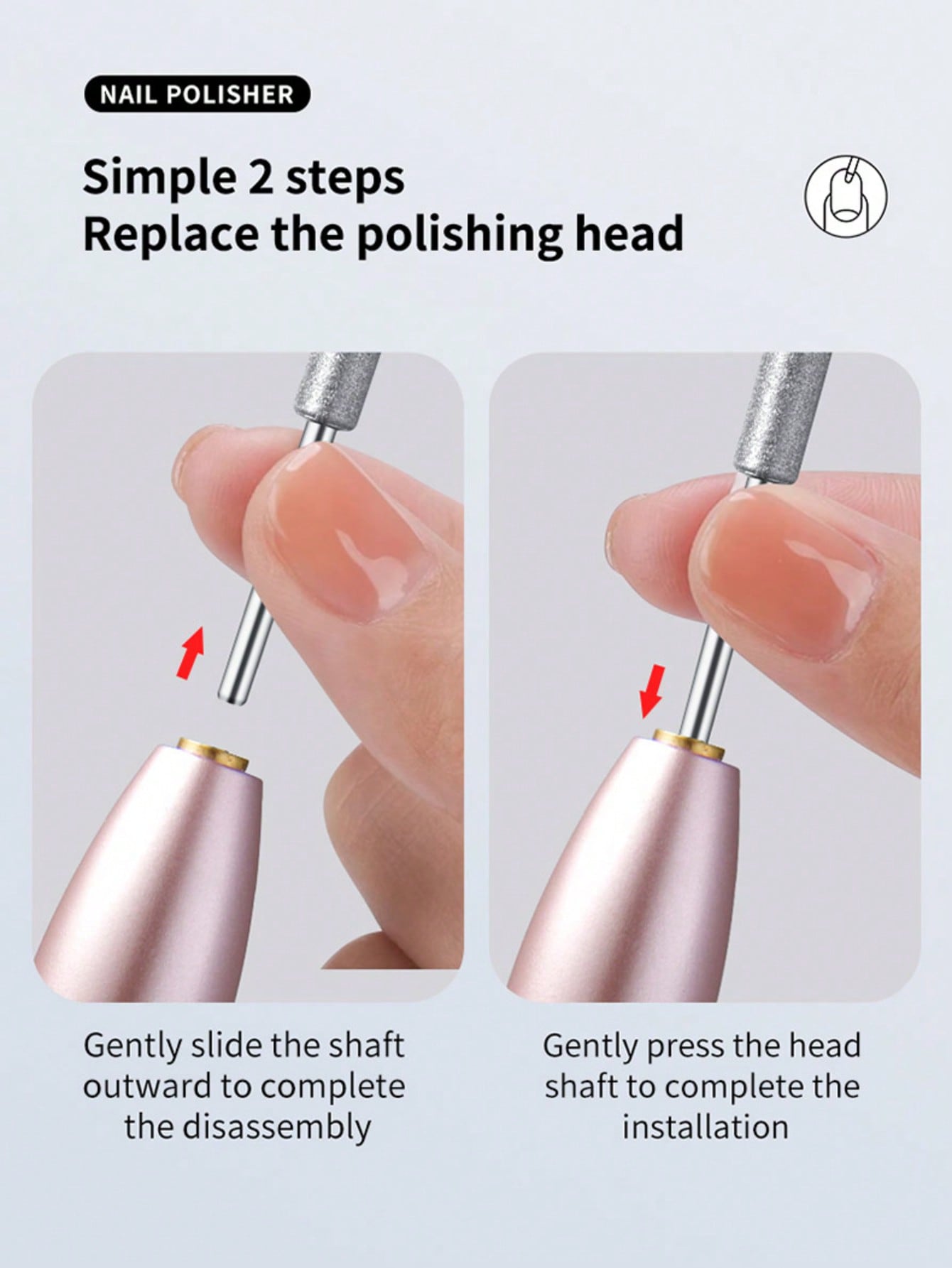 20,000RPM充電式電動ネイルドリル、アクリルやジェルネ - Nail Drill Machine のレビューと価格