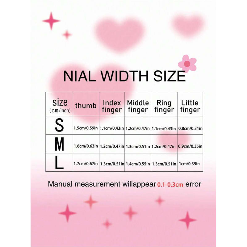 10個入り手作りピンクのプレスオンネイル、ショートオーバルネ - Nail Art Pink のレビューと価格